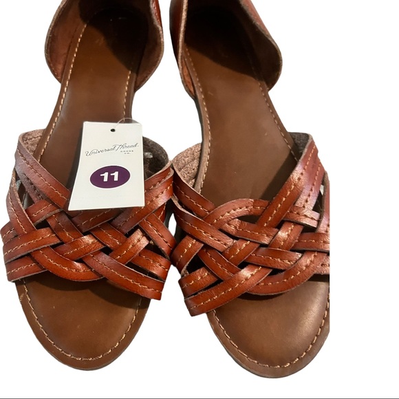 Women’s Braided Sandals, Cognac, by Universal Thread. Size 11. NWT. - Picture 8 of 10